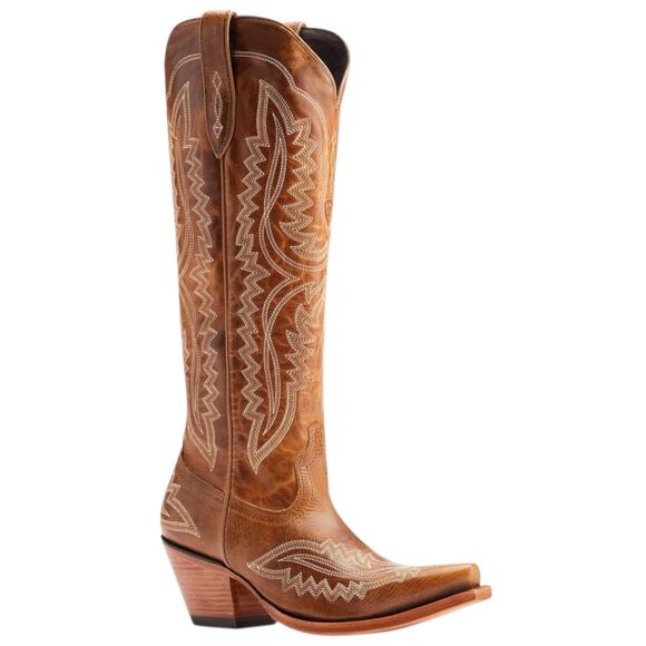 Ariat Cassanova X Toe Western Cowboy Boot Shade of Grain Brown Size 9 - Picture 15 of 15